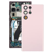 Load image into Gallery viewer, For Samsung Galaxy S22 Ultra 5G SM-S908B Battery Back Cover with Camera Lens Frame, For Samsung Galaxy S22 Ultra 5G