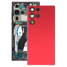 Load image into Gallery viewer, For Samsung Galaxy S22 Ultra 5G SM-S908B Battery Back Cover with Camera Lens Frame, For Samsung Galaxy S22 Ultra 5G