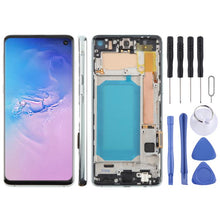 Load image into Gallery viewer, For Samsung Galaxy S10 4G SM-G973F 6.05 inch TFT LCD Screen Digitizer Full Assembly with Frame, Not Supporting Fingerprint Identification