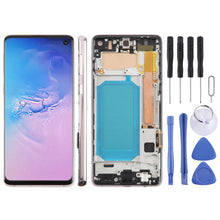 Load image into Gallery viewer, For Samsung Galaxy S10 4G SM-G973F 6.05 inch TFT LCD Screen Digitizer Full Assembly with Frame, Not Supporting Fingerprint Identification