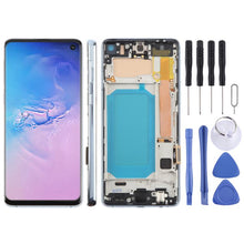 Load image into Gallery viewer, For Samsung Galaxy S10 4G SM-G973F 6.05 inch TFT LCD Screen Digitizer Full Assembly with Frame, Not Supporting Fingerprint Identification