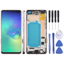 Load image into Gallery viewer, For Samsung Galaxy S10+ SM-G975F 6.38 inch TFT LCD Screen Digitizer Full Assembly with Frame, Not Supporting Fingerprint Identification, For Samsung Galaxy S10+ SM-G975F 6.38 inch(Not Fingerprint), For Samsung Galaxy S10+ (TFT)