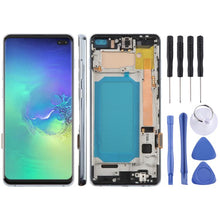 Load image into Gallery viewer, For Samsung Galaxy S10+ SM-G975F 6.38 inch TFT LCD Screen Digitizer Full Assembly with Frame, Not Supporting Fingerprint Identification