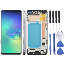 Load image into Gallery viewer, For Samsung Galaxy S10+ SM-G975F 6.38 inch TFT LCD Screen Digitizer Full Assembly with Frame, Not Supporting Fingerprint Identification, For Samsung Galaxy S10+ SM-G975F 6.38 inch(Not Fingerprint), For Samsung Galaxy S10+ (TFT)
