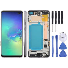 Load image into Gallery viewer, For Samsung Galaxy S10+ SM-G975F 6.38 inch TFT LCD Screen Digitizer Full Assembly with Frame, Not Supporting Fingerprint Identification