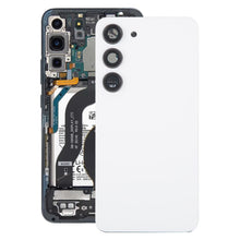 Load image into Gallery viewer, For Samsung Galaxy S23 SM-S911B OEM Glass Battery Back Cover with Camera Lens Frame, For Samsung Galaxy S23 (with Camera Cover)