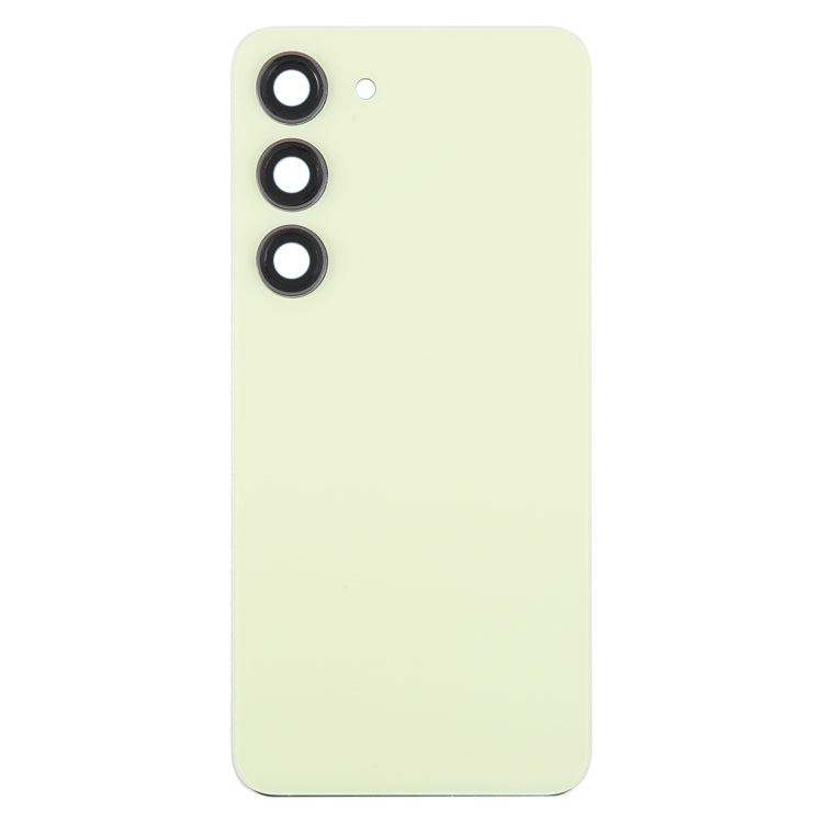 For Samsung Galaxy S23 SM-S911B OEM Glass Battery Back Cover with Camera Lens Frame, For Samsung Galaxy S23 (with Camera Cover)