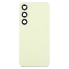 Load image into Gallery viewer, For Samsung Galaxy S23 SM-S911B OEM Glass Battery Back Cover with Camera Lens Frame, For Samsung Galaxy S23 (with Camera Cover)