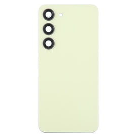 For Samsung Galaxy S23 SM-S911B OEM Glass Battery Back Cover with Camera Lens Frame, For Samsung Galaxy S23 (with Camera Cover)