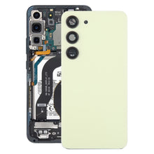 Load image into Gallery viewer, For Samsung Galaxy S23 SM-S911B OEM Glass Battery Back Cover with Camera Lens Frame, For Samsung Galaxy S23 (with Camera Cover)