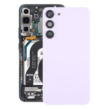 Load image into Gallery viewer, For Samsung Galaxy S23+ SM-S916B OEM Glass Battery Back Cover with Camera Lens Frame, For Samsung Galaxy S23+(with Camera Cover)