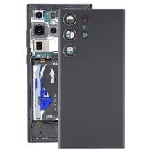 Load image into Gallery viewer, For Samsung Galaxy S23 Ultra SM-S918 Glass Battery Back Cover with Camera Lens Frame, For Samsung Galaxy S23 Ultra(with Camera Cover)