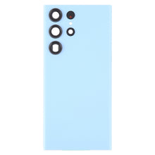 Load image into Gallery viewer, For Samsung Galaxy S23 Ultra SM-S918 Glass Battery Back Cover with Camera Lens Frame, For Samsung Galaxy S23 Ultra(with Camera Cover)