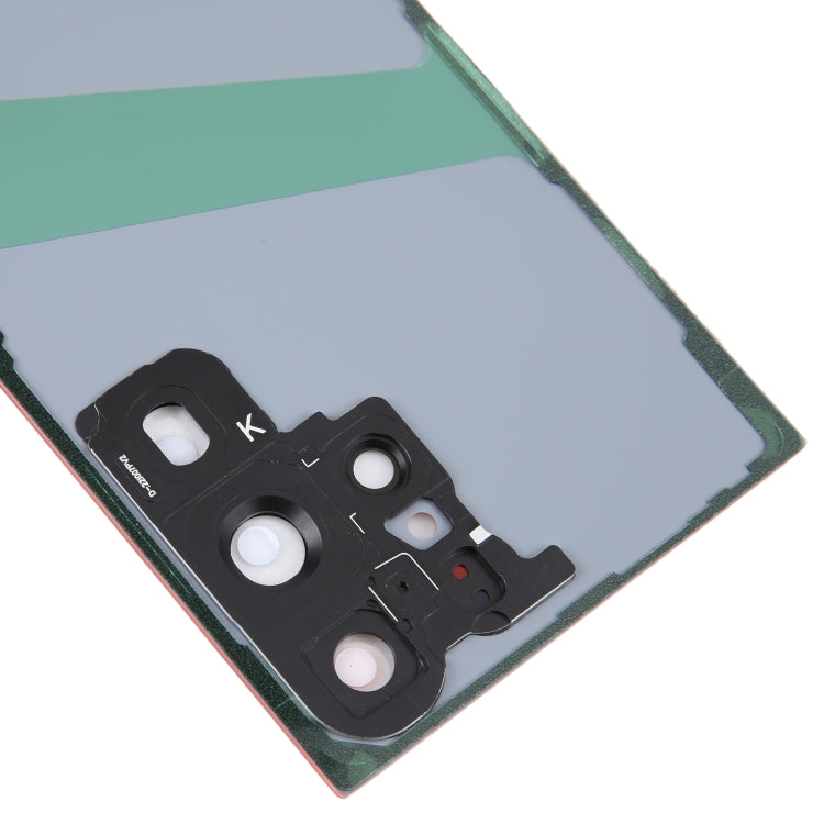 For Samsung Galaxy S23 Ultra SM-S918 Glass Battery Back Cover with Camera Lens Cover