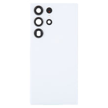 Load image into Gallery viewer, For Samsung Galaxy S23 Ultra SM-S918 Glass Battery Back Cover with Camera Lens Frame, For Samsung Galaxy S23 Ultra(with Camera Cover)