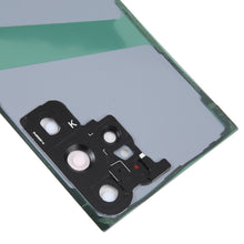 Load image into Gallery viewer, For Samsung Galaxy S23 Ultra SM-S918 Glass Battery Back Cover with Camera Lens Frame, For Samsung Galaxy S23 Ultra(with Camera Cover)