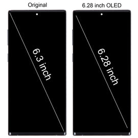 6.28 inch OLED LCD Screen For Samsung Galaxy Note10 SM-N970F Digitizer Full Assembly With Frame