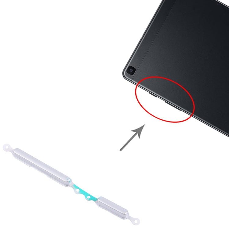 For Samsung Galaxy Tab A 8.0 2019 SM-T290/T295 1set Power Button + Volume Control Button