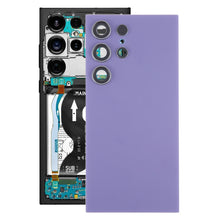 Load image into Gallery viewer, For Samsung Galaxy S24 Ultra SM-S928B OEM Battery Back Cover with Camera Lens Cover, For Samsung Galaxy S24 Ultra(with Camera Lens), For Samsung Galaxy S24 Ultra(with Camera Lens Frame)