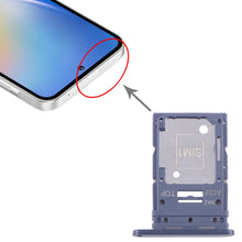 Load image into Gallery viewer, For Samsung Galaxy A35 SM-A356B SIM Card Tray + SIM / Micro SD Card Tray, For Samsung Galaxy A35