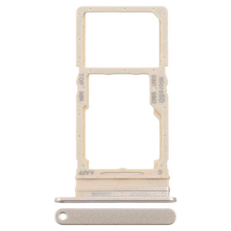 For Samsung Galaxy A16 5G SM-A166B Original SIM Card Tray + SIM Card Tray / Micro SD Card Tray