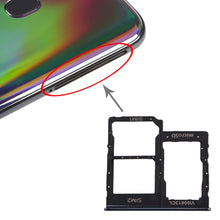Load image into Gallery viewer, For Galaxy A40 SIM Card Tray + SIM Card Tray + Micro SD Card Tray