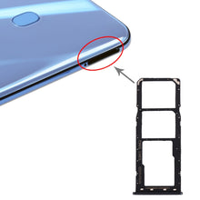 Load image into Gallery viewer, For Galaxy A20 A30 A50 SIM Card Tray + SIM Card Tray + Micro SD Card Tray