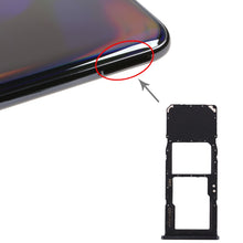 Load image into Gallery viewer, For Galaxy A70 SIM Card Tray + Micro SD Card Tray, For Samsung Galaxy A70(single), For Galaxy A70(single)