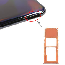 Load image into Gallery viewer, For Galaxy A70 SIM Card Tray + Micro SD Card Tray, For Samsung Galaxy A70(single), For Galaxy A70(single)