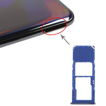 Load image into Gallery viewer, For Galaxy A70 SIM Card Tray + Micro SD Card Tray, For Samsung Galaxy A70(single), For Galaxy A70(single)
