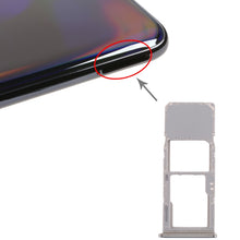 Load image into Gallery viewer, For Galaxy A70 SIM Card Tray + Micro SD Card Tray, For Samsung Galaxy A70(single), For Galaxy A70(single)