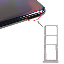 Load image into Gallery viewer, For Galaxy A70 SIM Card Tray + SIM Card Tray + Micro SD Card Tray