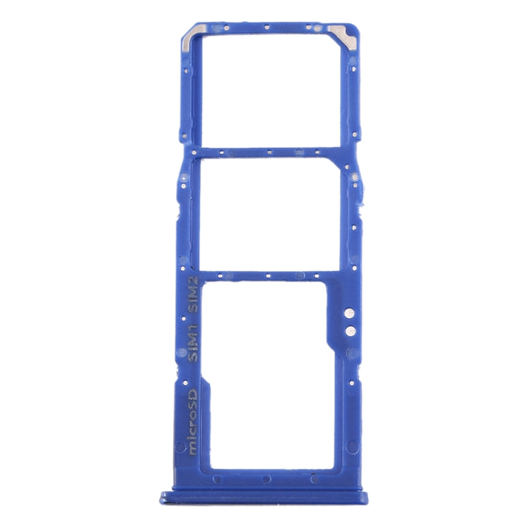 For Galaxy A70 SIM Card Tray + SIM Card Tray + Micro SD Card Tray