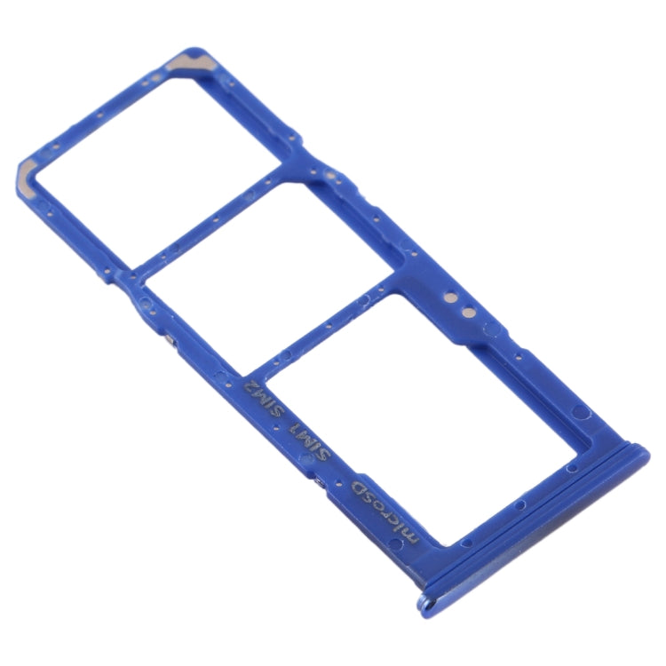 For Galaxy A70 SIM Card Tray + SIM Card Tray + Micro SD Card Tray