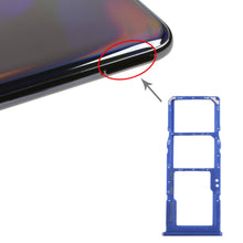 Load image into Gallery viewer, For Galaxy A70 SIM Card Tray + SIM Card Tray + Micro SD Card Tray