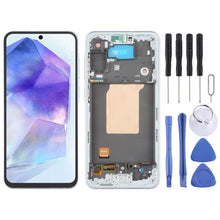 Load image into Gallery viewer, For Samsung Galaxy A55 SM-A556B OLED LCD Screen Digitizer Full Assembly with Frame