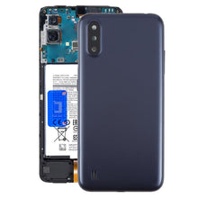 Load image into Gallery viewer, For Samsung Galaxy A01 SM-A015F Battery Back Cover with Camera Lens Cover