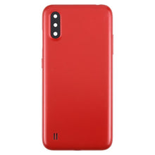 Load image into Gallery viewer, For Samsung Galaxy A01 SM-A015F Battery Back Cover with Camera Lens Cover, For Samsung Galaxy A01 (with Camera Lens Frame), For Samsung Galaxy A01