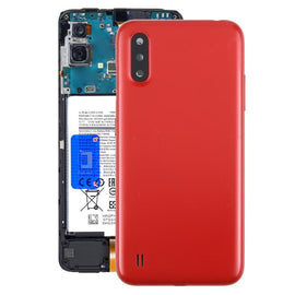 For Samsung Galaxy A01 SM-A015F Battery Back Cover with Camera Lens Cover, For Samsung Galaxy A01 (with Camera Lens Frame), For Samsung Galaxy A01