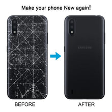 Load image into Gallery viewer, For Samsung Galaxy A01 SM-A015F Battery Back Cover with Camera Lens Cover