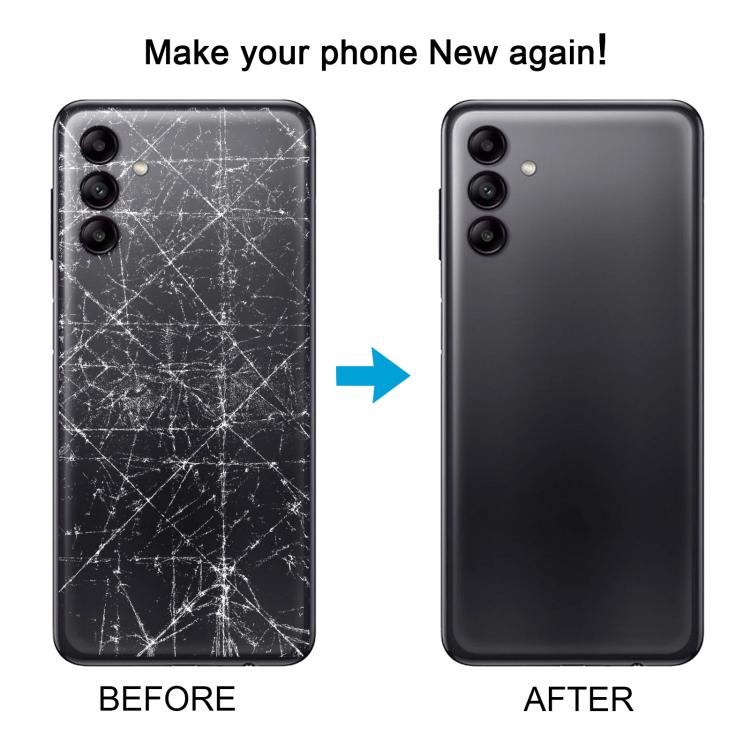 For Samsung Galaxy A04s SM- Back Cover with Camera Lens Cover