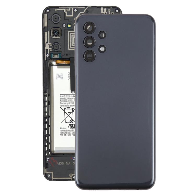 For Samsung Galaxy A13 SM-A135F Back Cover with Camera Lens Cover