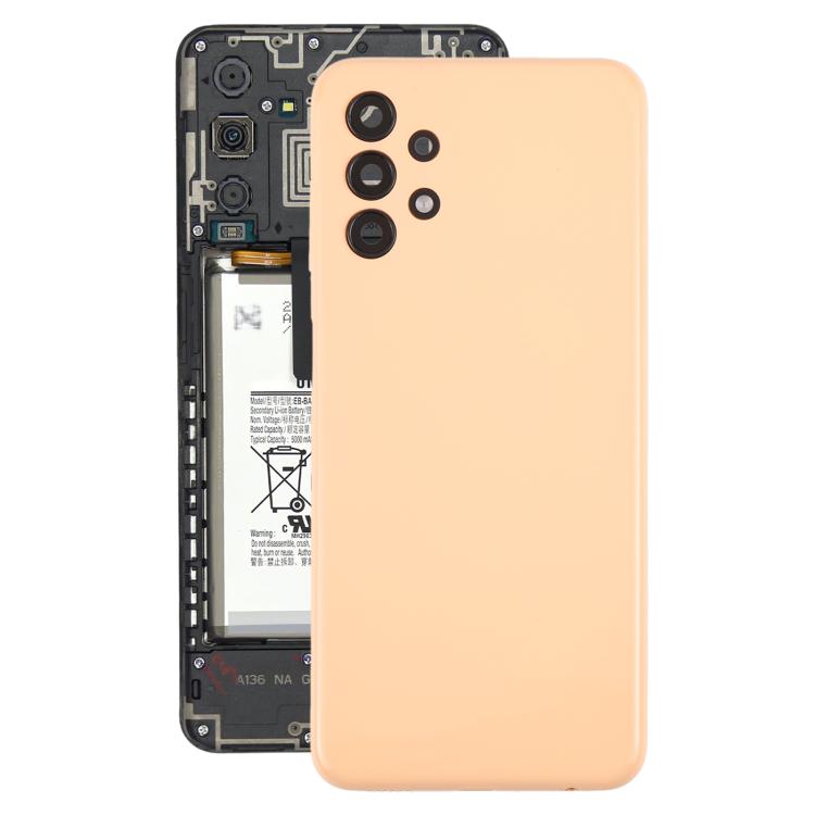 For Samsung Galaxy A13 SM-A135F Back Cover with Camera Lens Cover