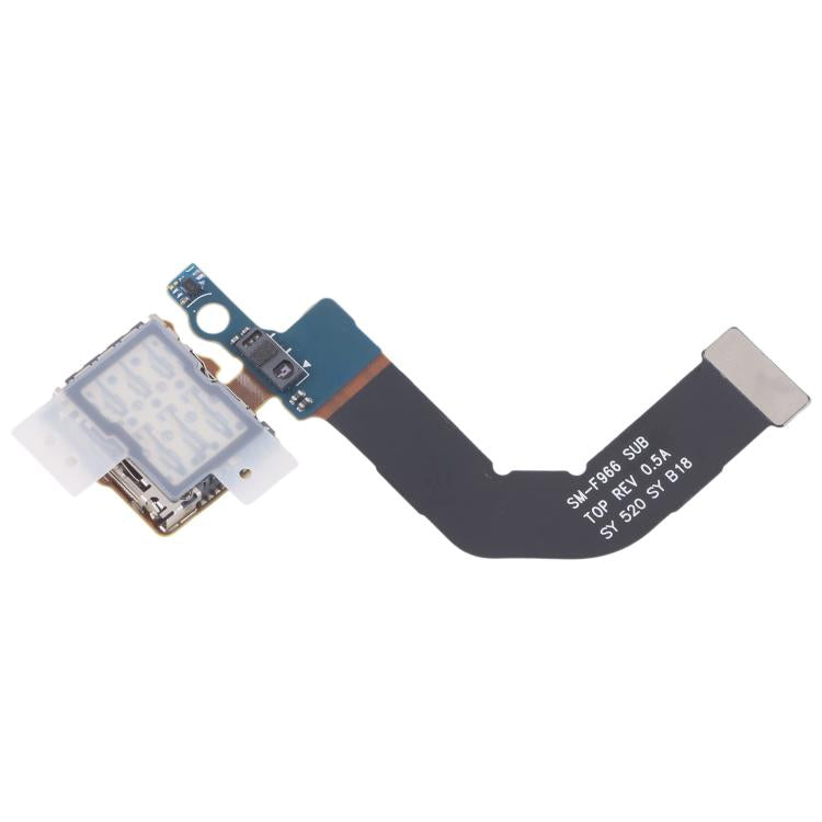 For Samsung Galaxy Z Fold7 SM-F966B Original SIM Card Holder Socket with Flex Cable