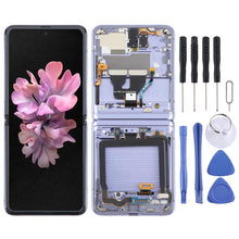 Load image into Gallery viewer, For Samsung Galaxy Z Flip SM-F700 LCD Screen Digitizer Full Assembly with Frame, For Samsung Galaxy Z Flip