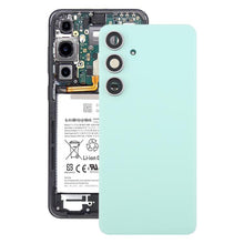 Load image into Gallery viewer, For Samsung Galaxy S24 FE SM-S721B OEM Back Cover with Camera Lens Cover, For Samsung Galaxy S24 FE(with Camera Cover)