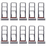 For Samsung Galaxy A07 4G SM-A075F Original 10pcs SIM Card Tray + SIM Card Tray + Micro SD Card Tray