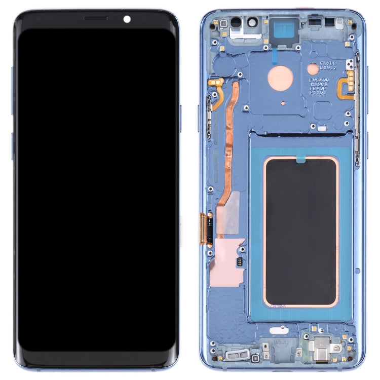 LCD Screen and Digitizer Full Assembly with Frame for Galaxy S9 / G960F / DS / G960U / G960W / G9600, For Samsung Galaxy S9, For Galaxy S9 (Frame), For Galaxy S9