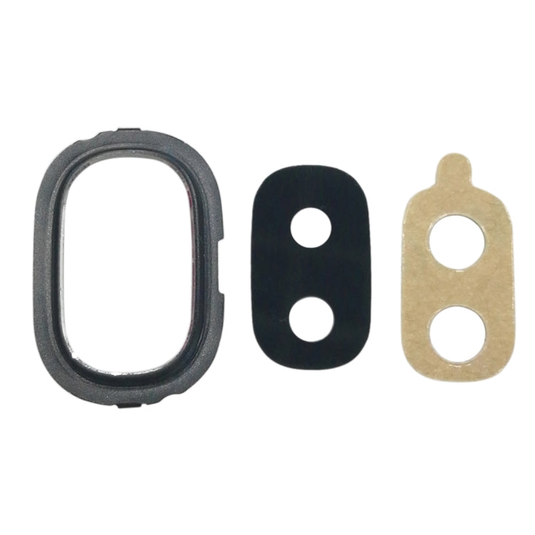 For Galaxy J4, J400F/DS, J400G/DS 10pcs Back Camera Bezel with Lens Cover & Adhesive