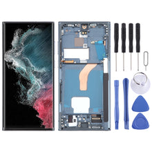 Load image into Gallery viewer, For Samsung Galaxy S22 Ultra 5G SM-S908U US Edition OLED LCD Screen Digitizer Full Assembly with Frame